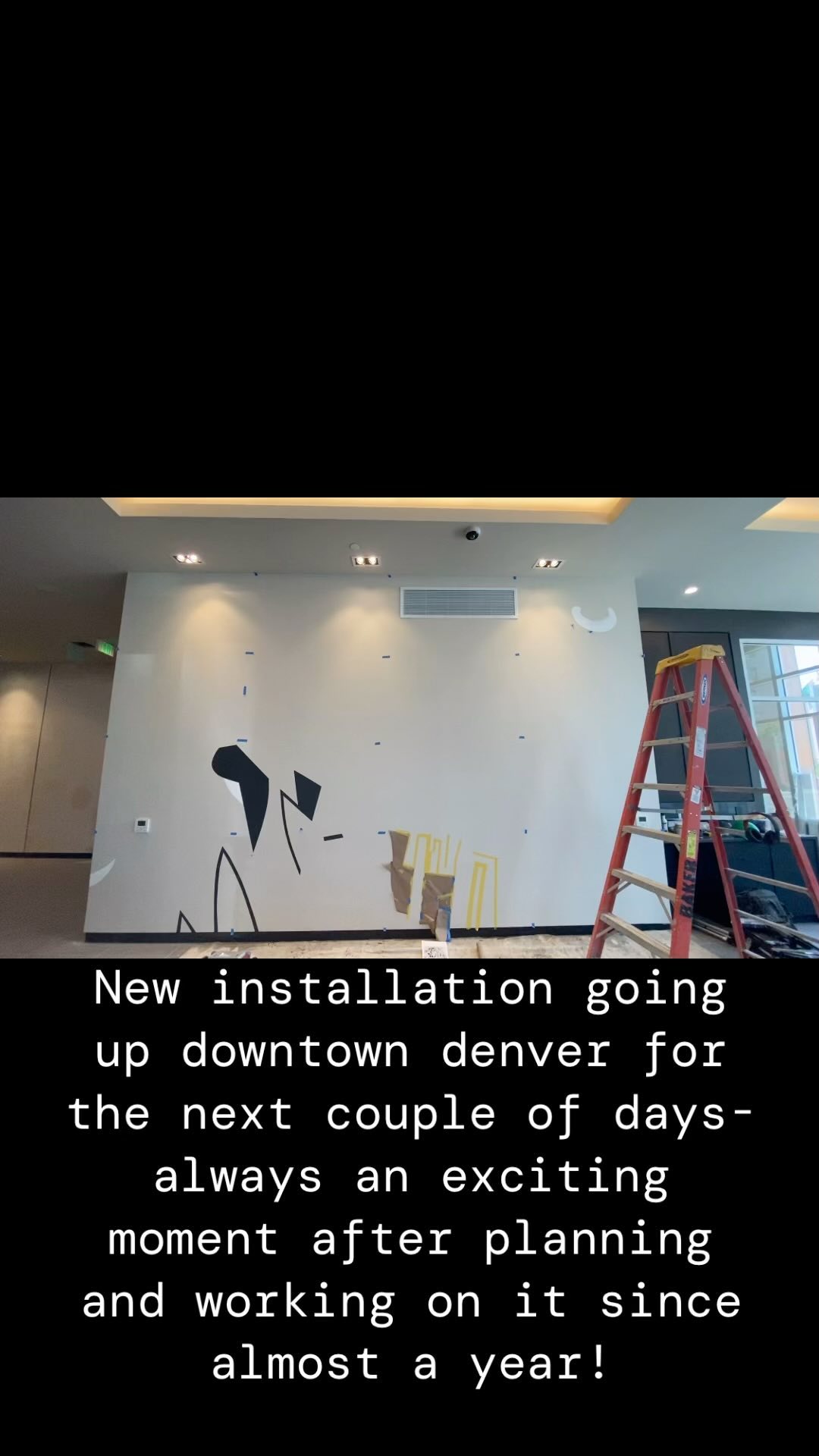 New installation going up downtown Denver over the next t. Couple of days. #installation #publicart #sabinaell @walkerfineart #denverartist #installationart #artcollectorsoftheworld #artcollector #art #artinpublicplaces #artlover #artcurator